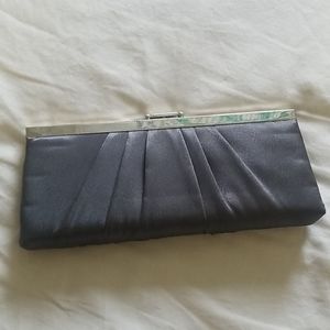 Satin clutch